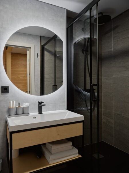 Двухэтажный номер люкс 60м² в панорамном дуплексе для 4 гостей - фото 7