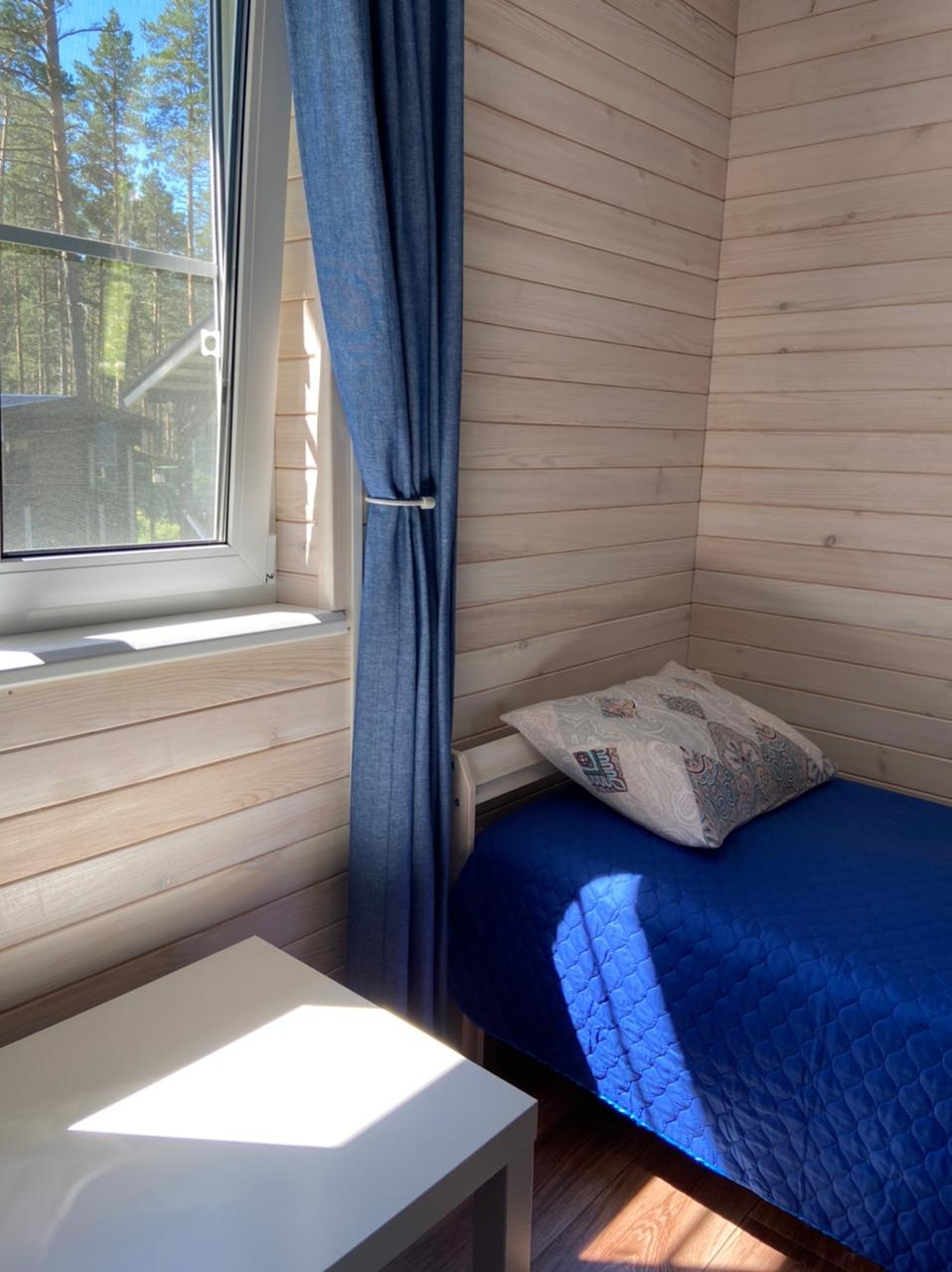 Трехместный номер с двуспальной и односпальной кроватями - фото 1