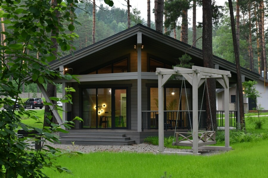 Семейное шале премиум с одной спальней - фото 1