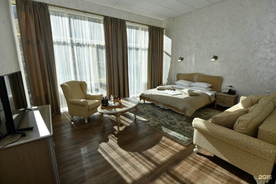 Отель "Глыба", Полулюкс с видом на гору - фото 8