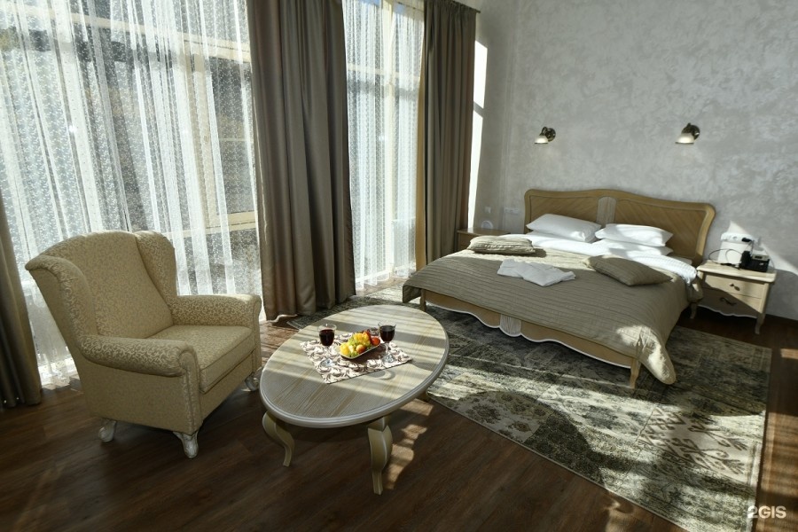 Отель "Глыба", Полулюкс с видом на гору - фото 9