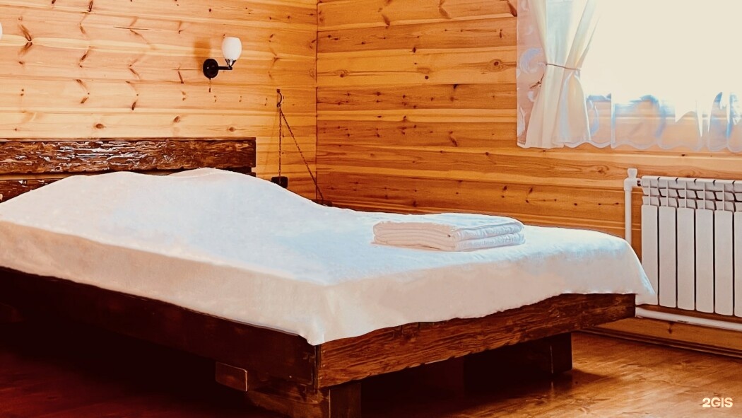 🏠 Двухместный номер с «королевской кроватью» , мини-кухней и отдельным входом на 2 этаже (№7) - фото 1