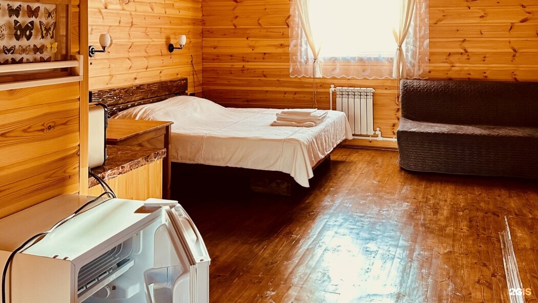 🏠 Двухместный номер с «королевской кроватью» , мини-кухней и отдельным входом на 2 этаже (№7) - фото 2