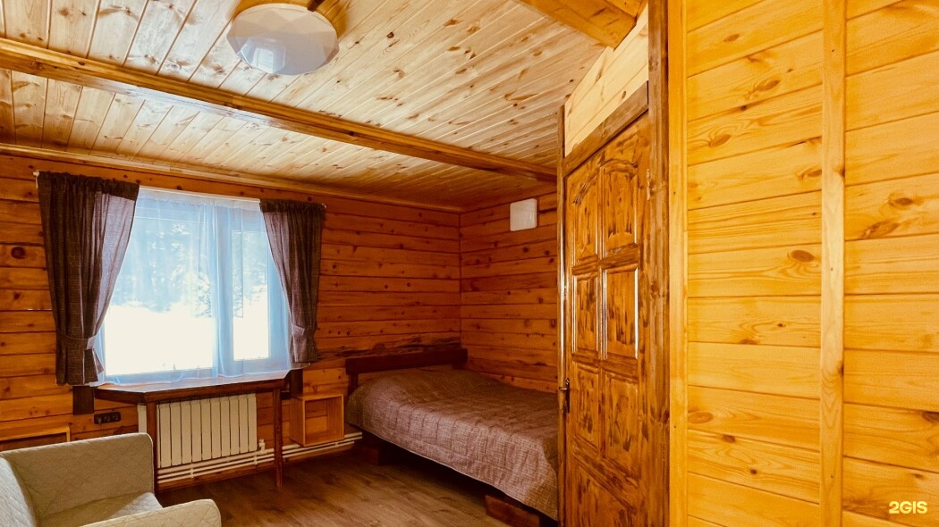 Отдельный 2-местный Кедровый дом с двуспальной кроватью (№2) - фото 3