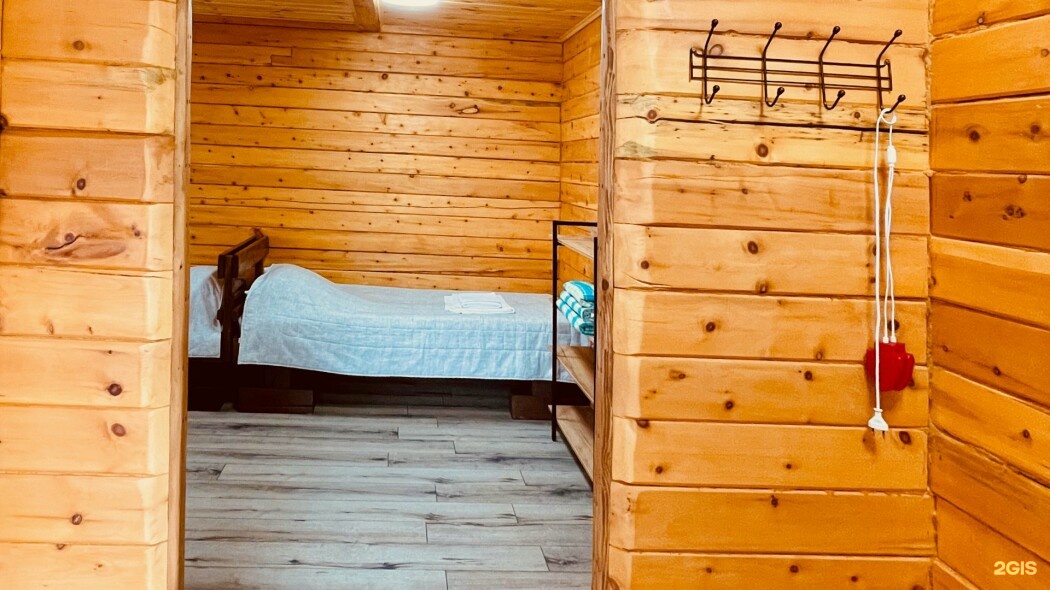 Отдельный 3-местный Кедровый дом с 3 односпальными кроватями (№1) - фото 3