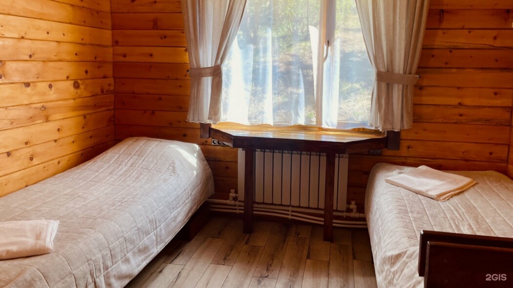 Отдельный 3-местный Кедровый дом с 3 односпальными кроватями (№1) - фото 5