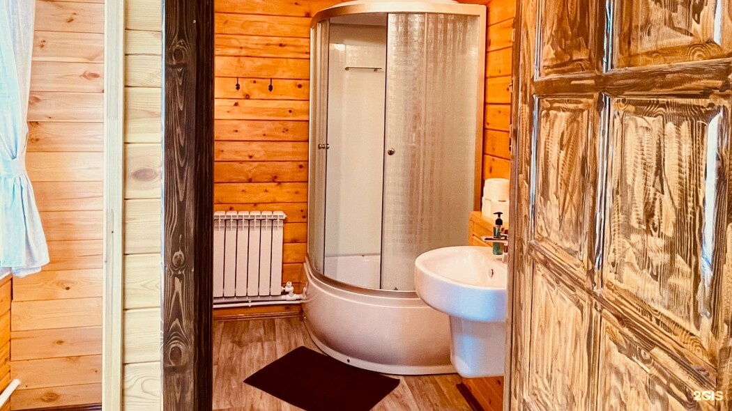 Отдельный 3-местный Кедровый дом с 3 односпальными кроватями (№1) - фото 9