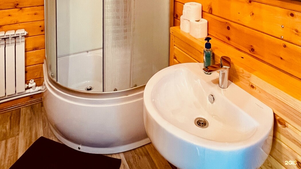 Отдельный 3-местный Кедровый дом с 3 односпальными кроватями (№1) - фото 10