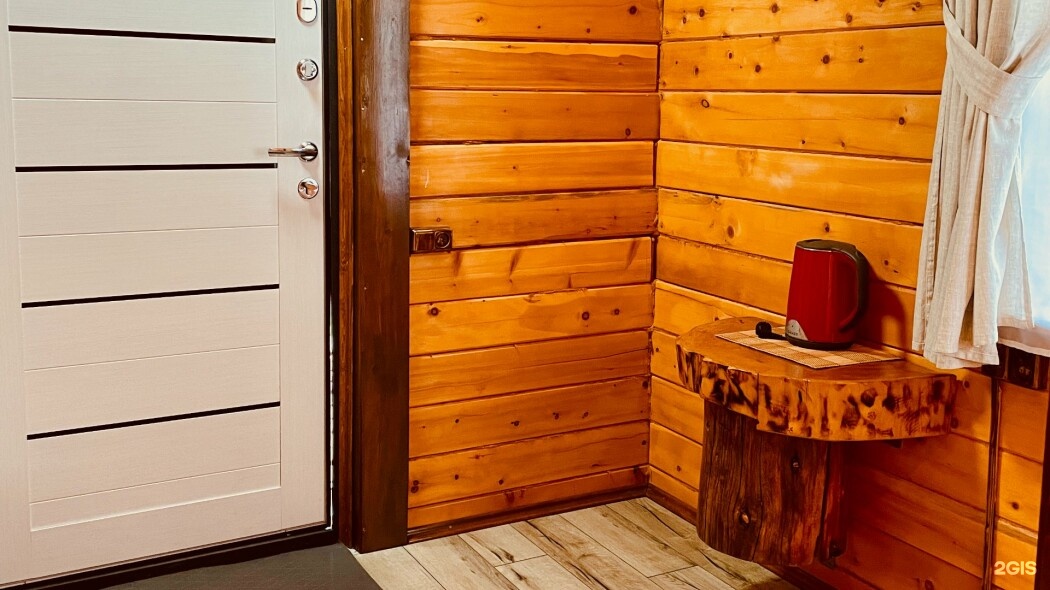 Отдельный 3-местный Кедровый дом с 3 односпальными кроватями (№1) - фото 15