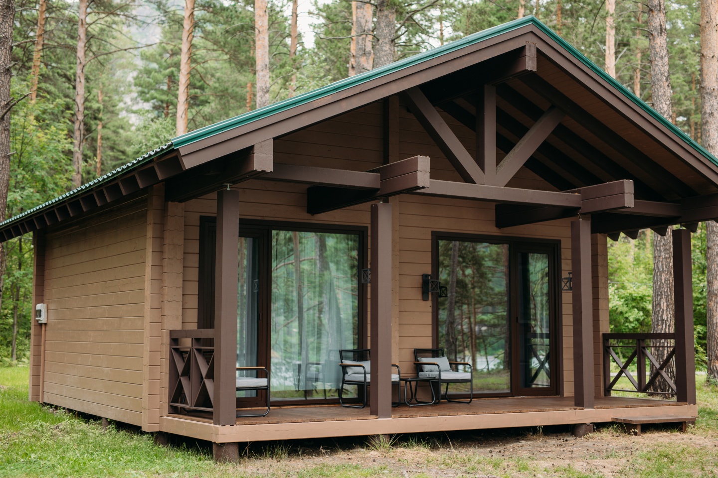 Шале люкс 1 линия 36 кв.м - фото 1