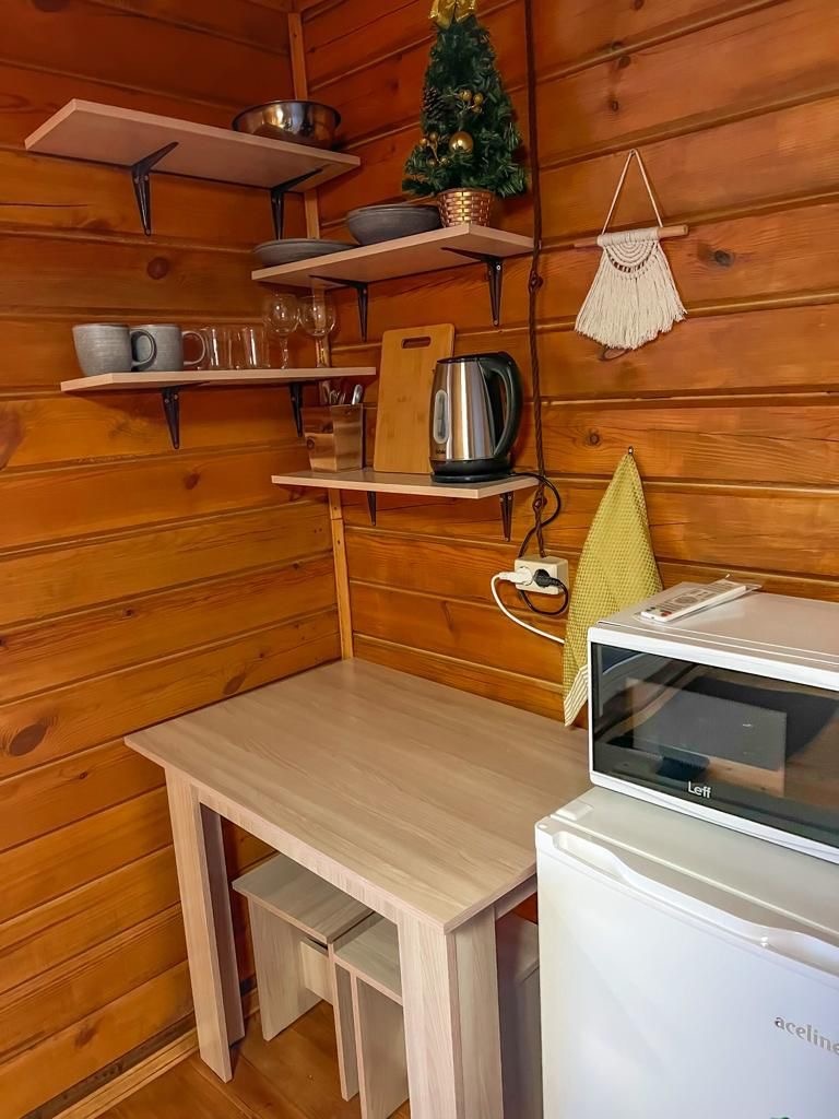 Двухместный номер с двуспальной кроватью с видом на горы - фото 7