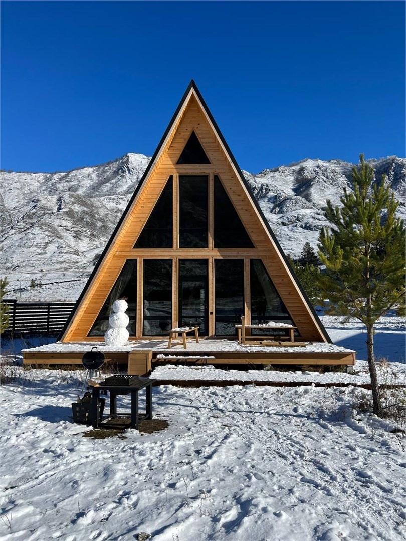 Гранд Шале две спальни с видом на горы - фото 1