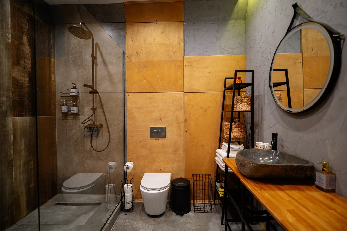 Гранд Шале две спальни с видом на горы - фото 10