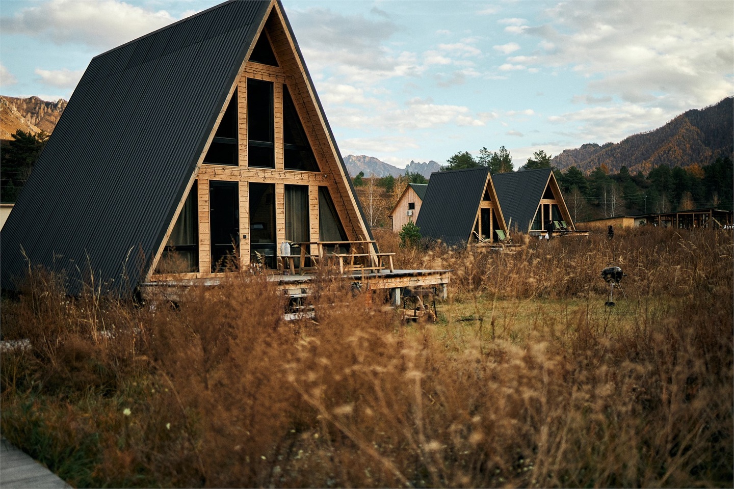 Гранд Шале две спальни с видом на горы - фото 14