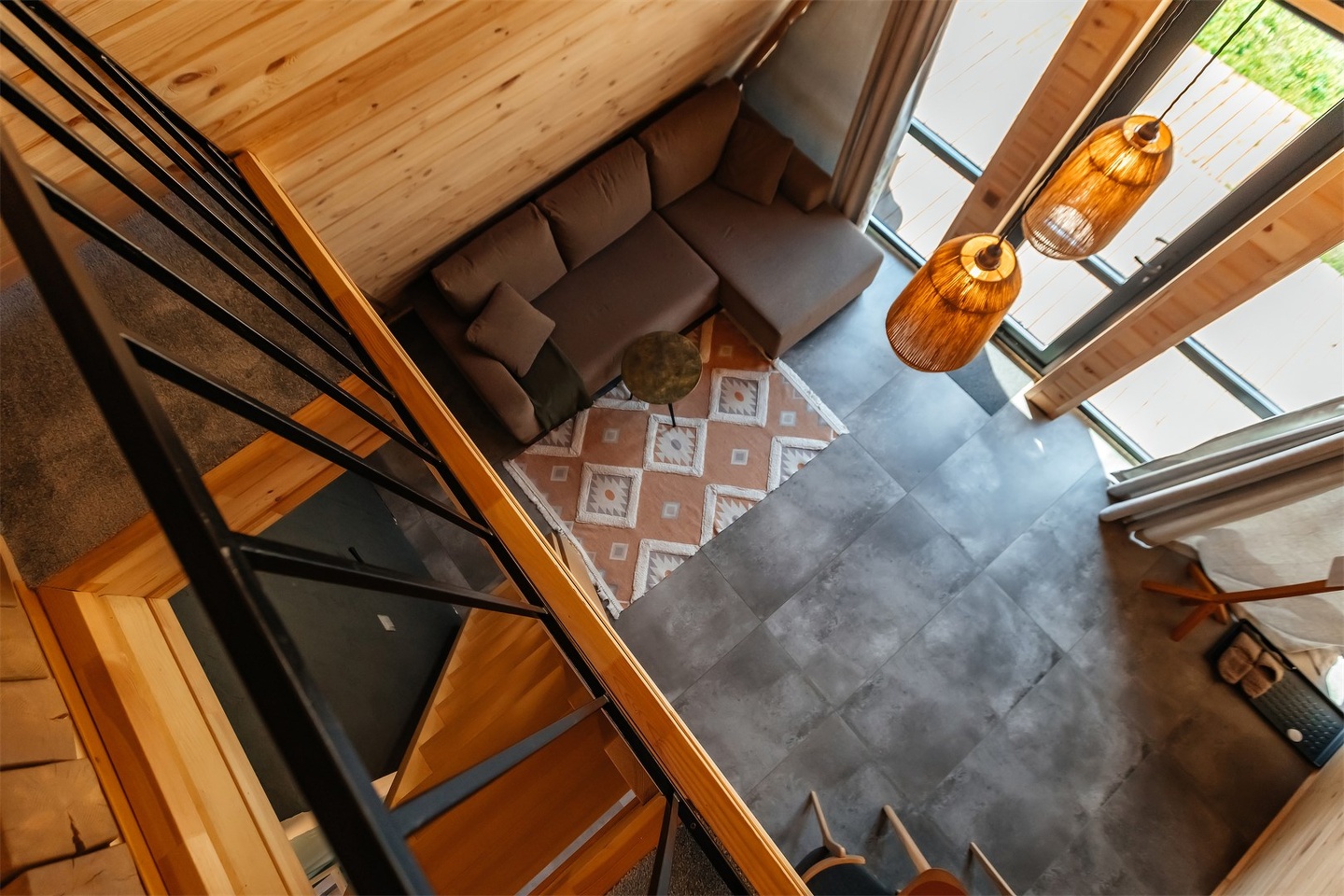 Дом А-фрейм вид на горы с одной спальней - фото 3