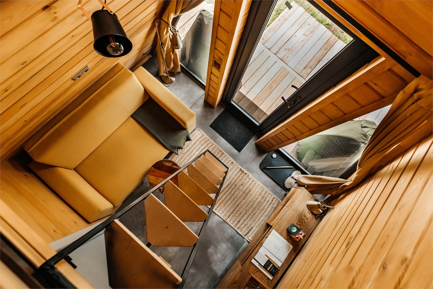 Дом Уютный А-фрейм  с видом на горы - фото 5