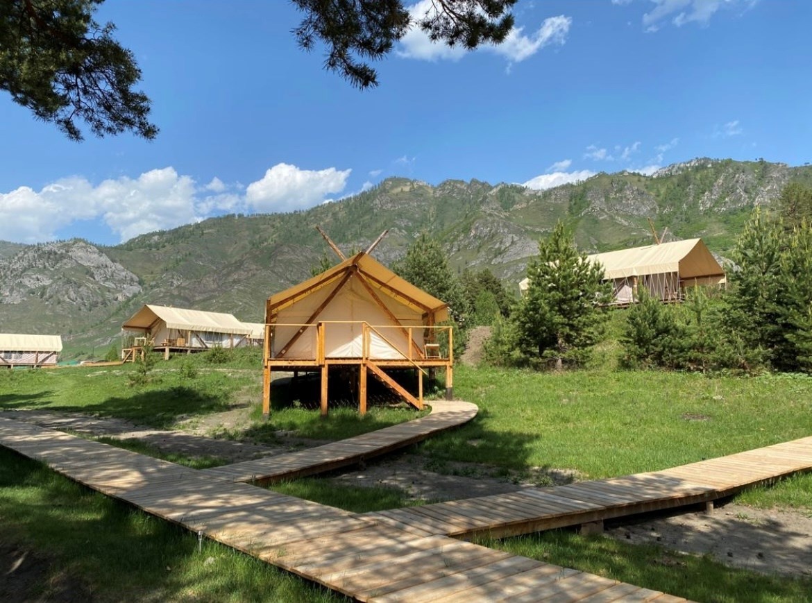 Шатер с Видом на горы - фото 8