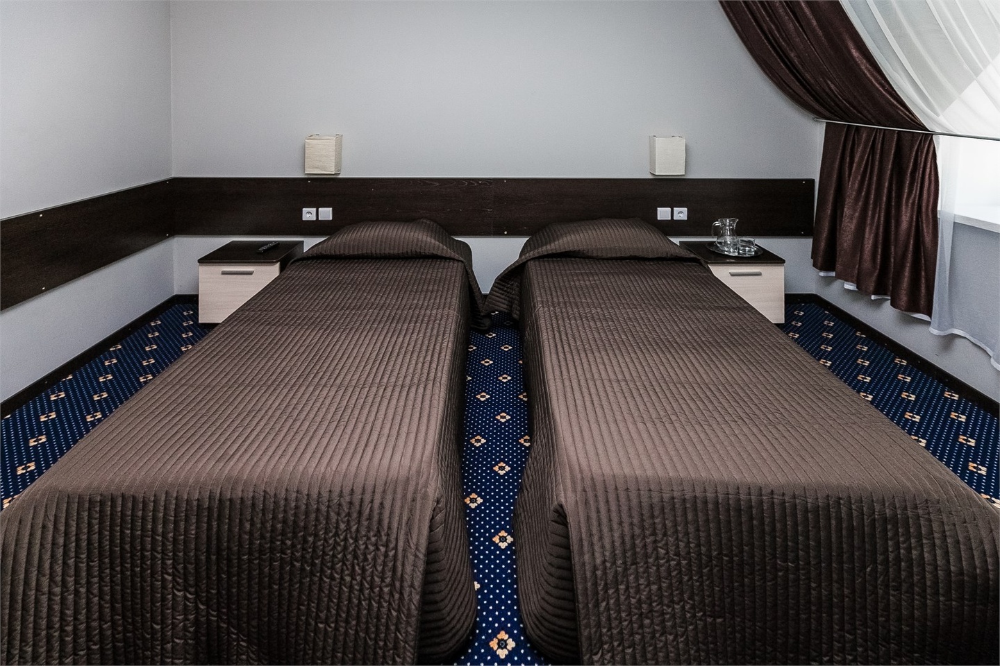 Стандарт с односпальными кроватями ( Отель Шале) - фото 3