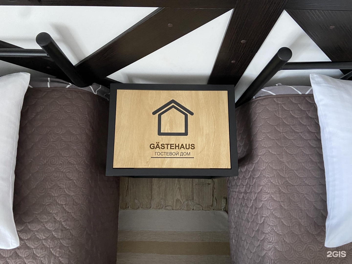 Двухместный номер с 2 односпальными кроватями с видом на горы - фото 5