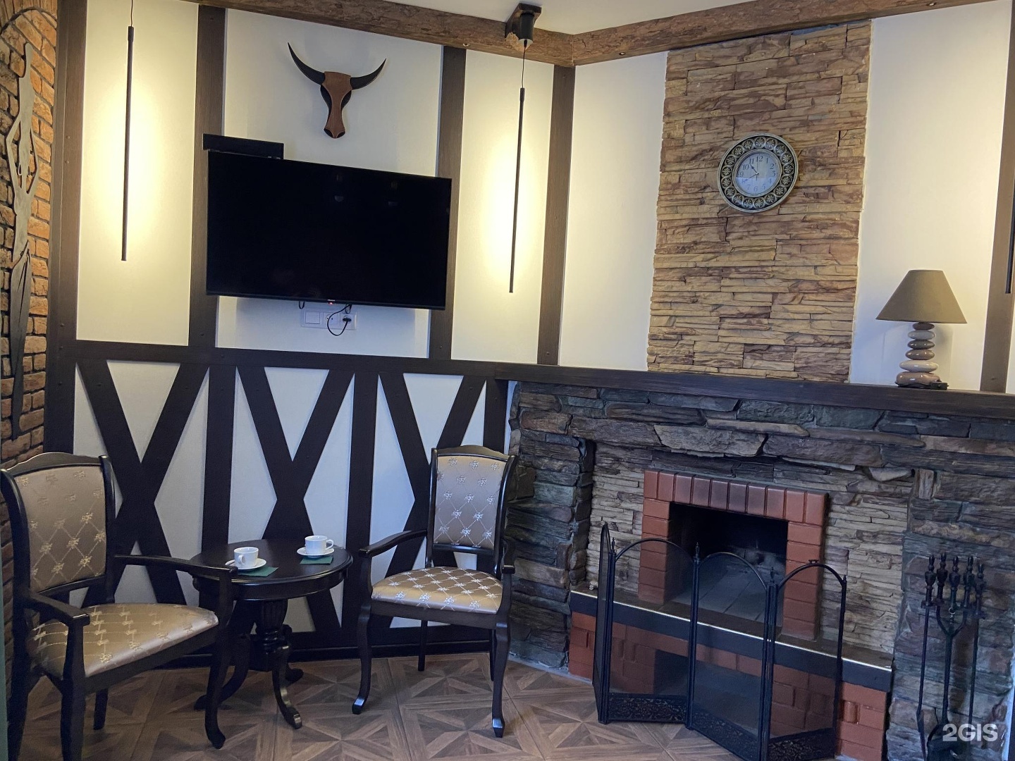 Двухместный номер с двуспальной кроватью с видом на сад - фото 2