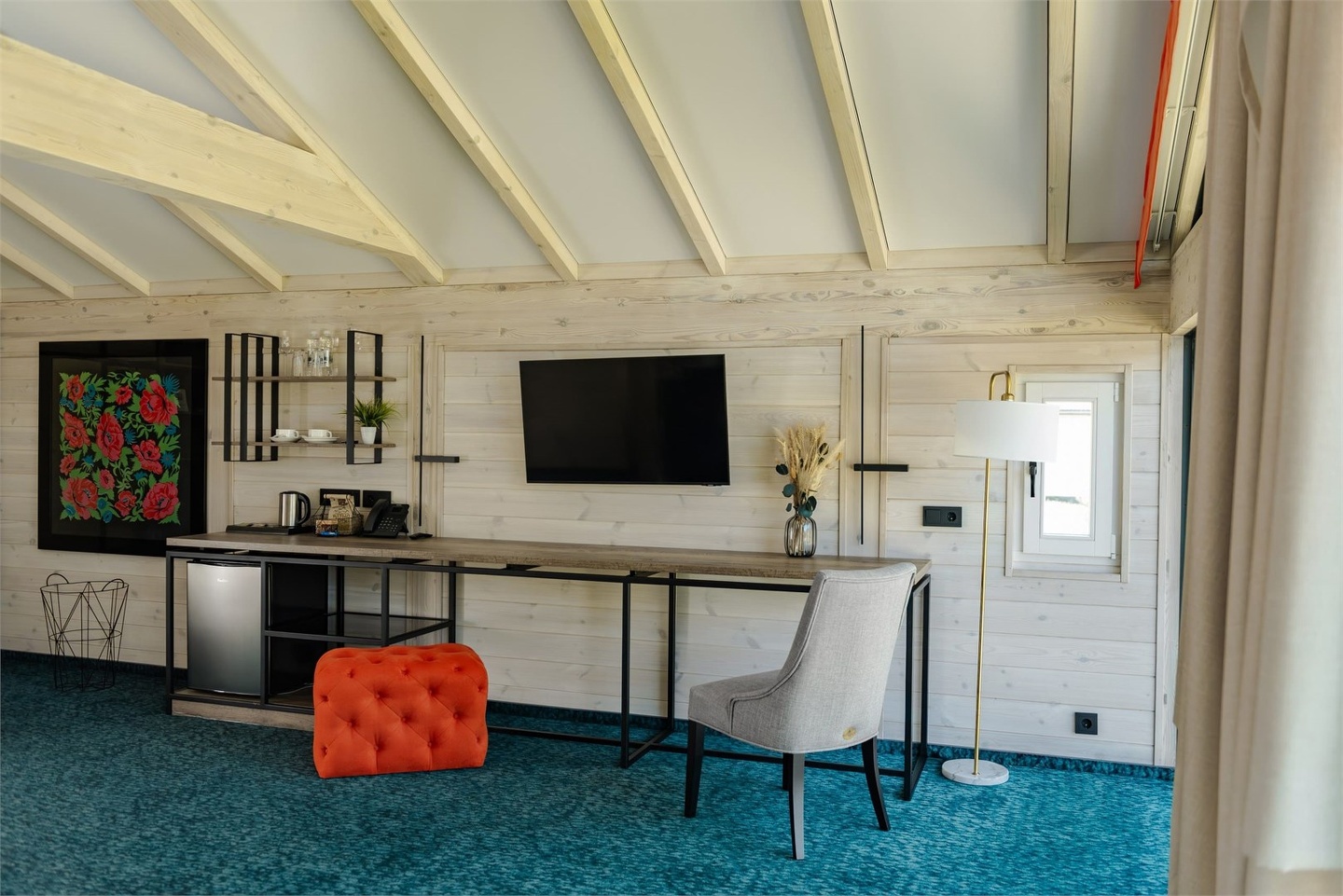 Шале с видом на парк маралов с двуспальной кроватью 1-я линия - фото 4