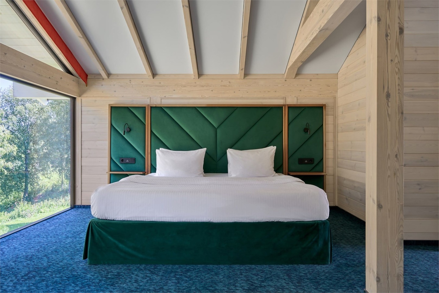 Шале с видом на парк маралов с двуспальной кроватью 1-я линия - фото 6