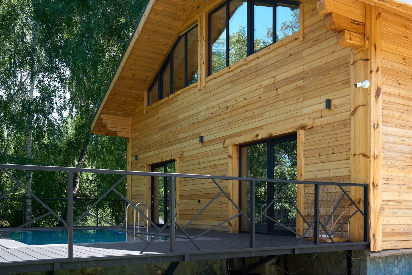 Вилла Люкс с бассейном и видом на парк маралов - фото 18