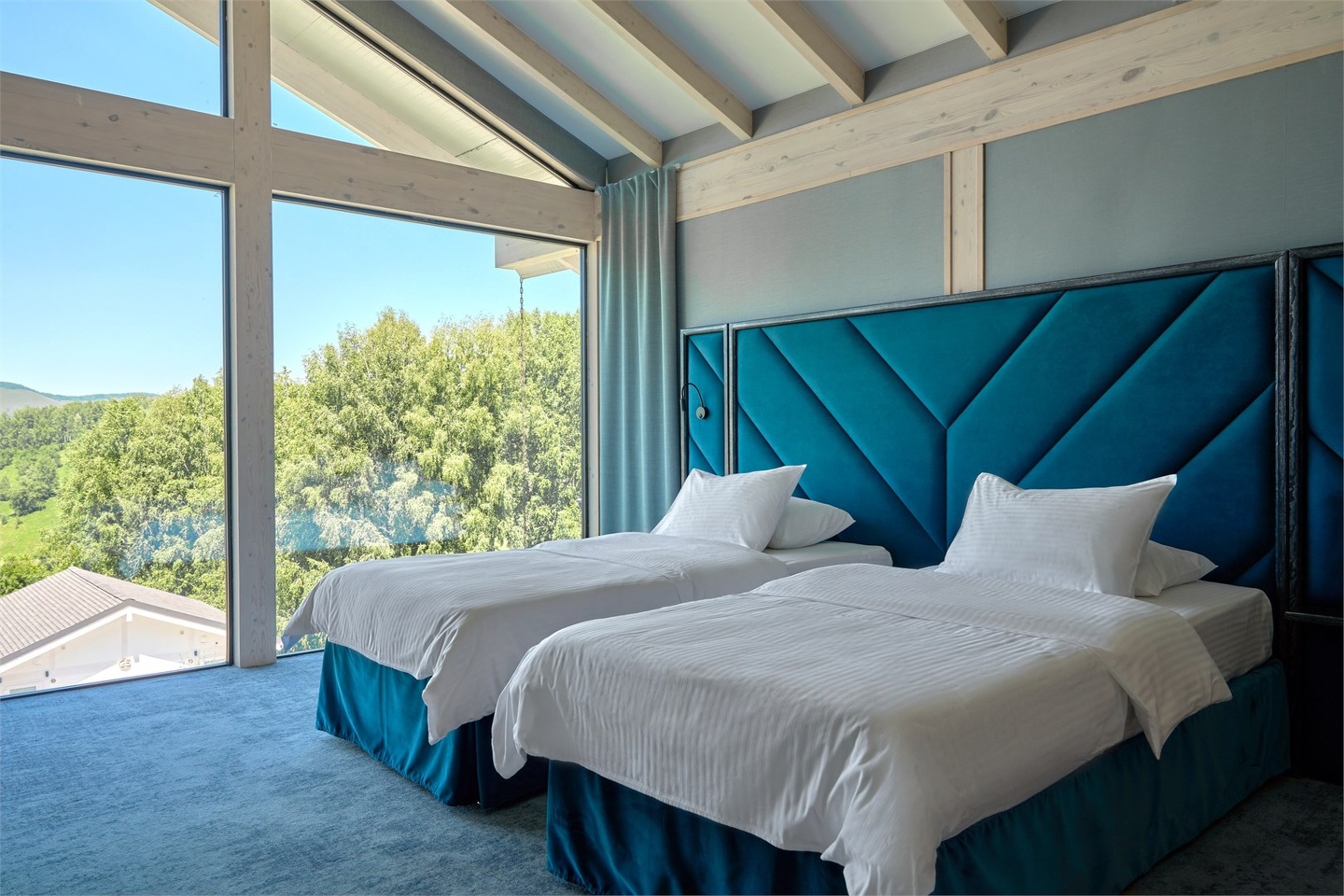 Шале Дубль с двумя односпальными кроватями - фото 2