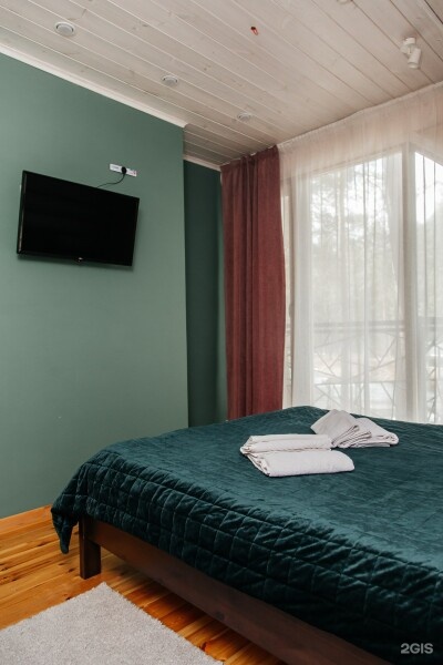 Дом  Премиум с камином и панорамным видом на горы и реку - фото 1