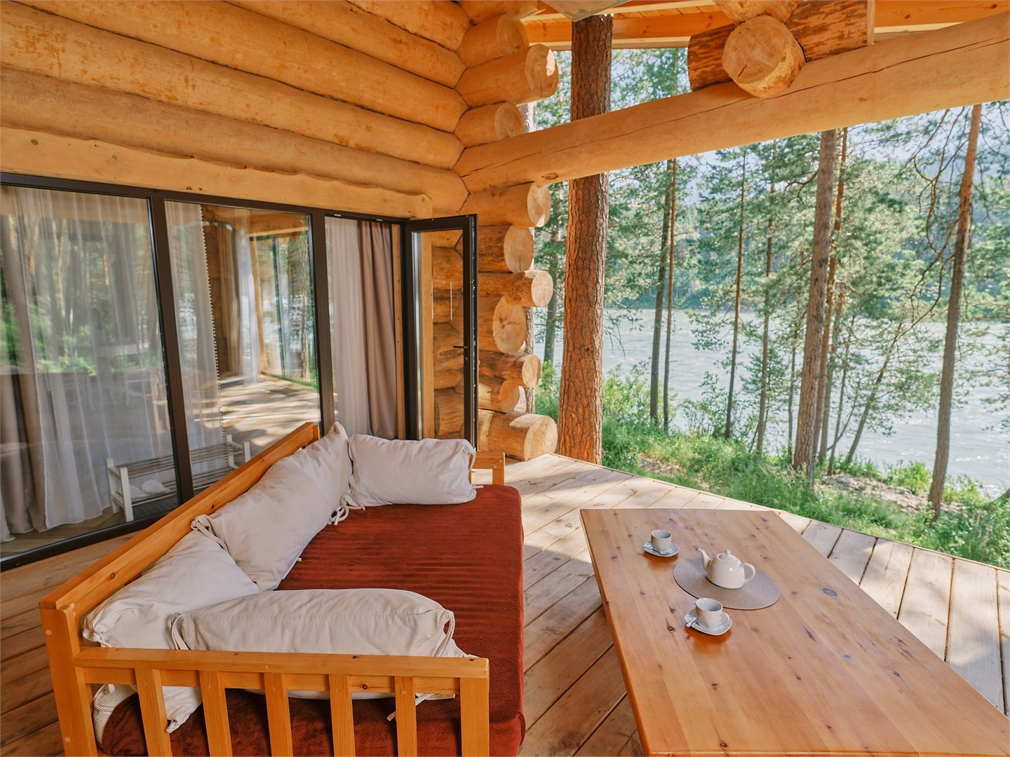 Шале "У реки" территория "Детокс" - фото 1