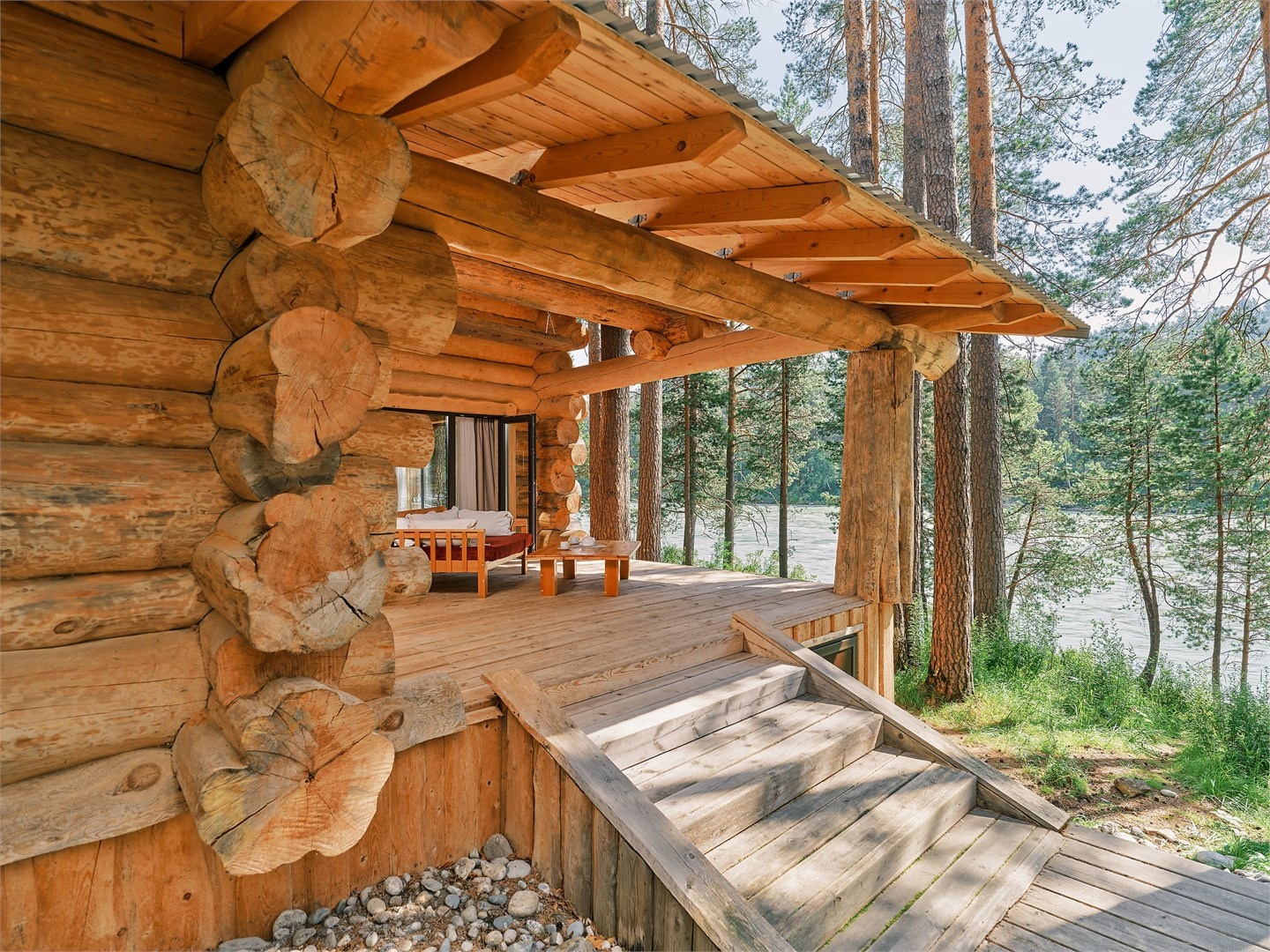 Шале "У реки" территория "Детокс" - фото 11