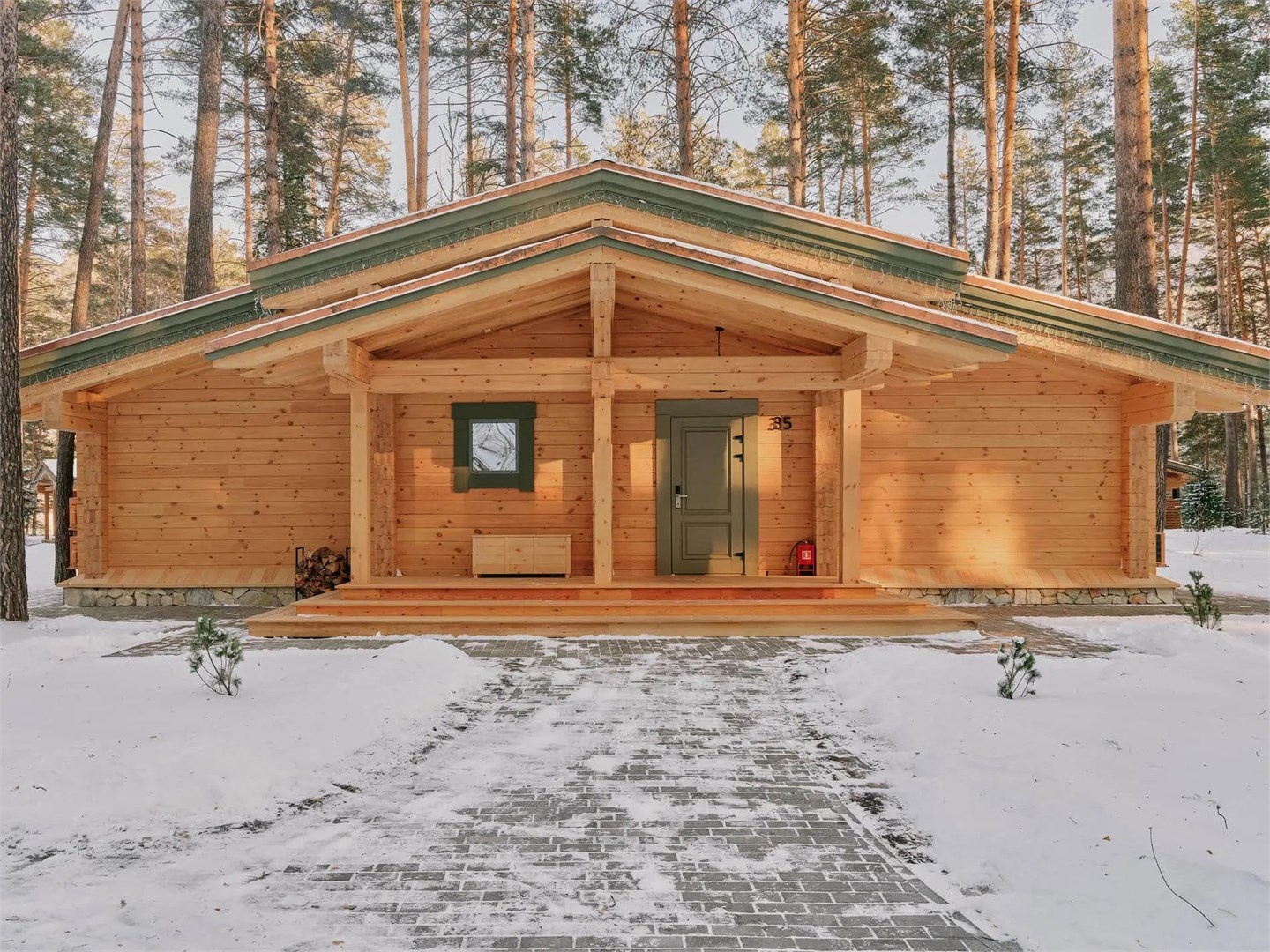 Семейное Шале с видом на реку - фото 2