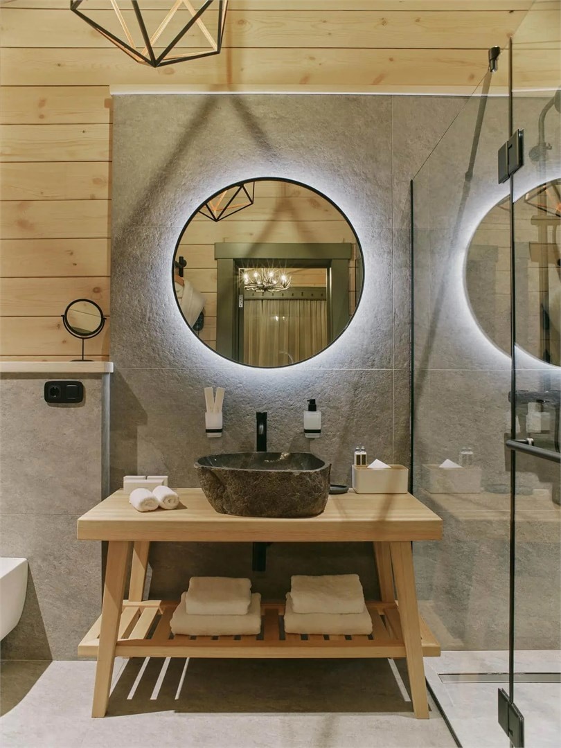 Семейное Шале с видом на реку - фото 14