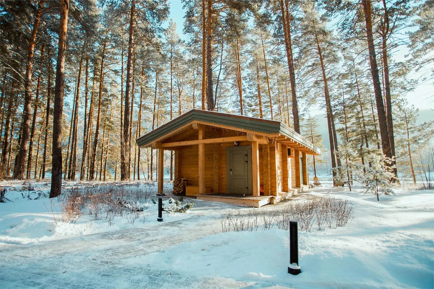 Классик Шале с видом на реку - фото 2