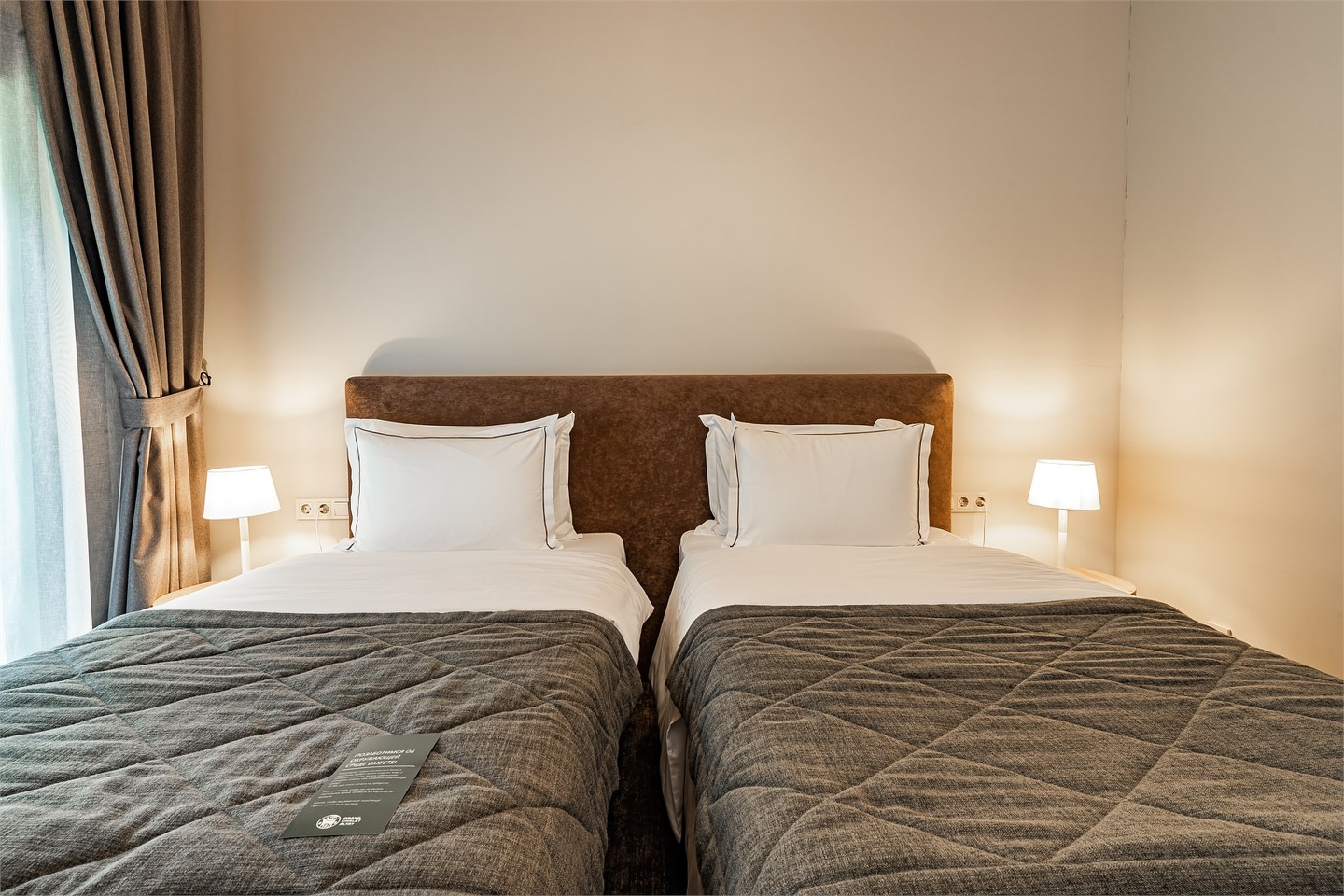 Номер Классик с двумя раздельными кроватями - фото 3