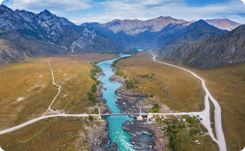 Пробуждение Алтая: Чуйский тракт
