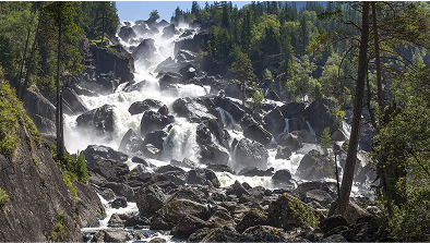 Водопад Учар