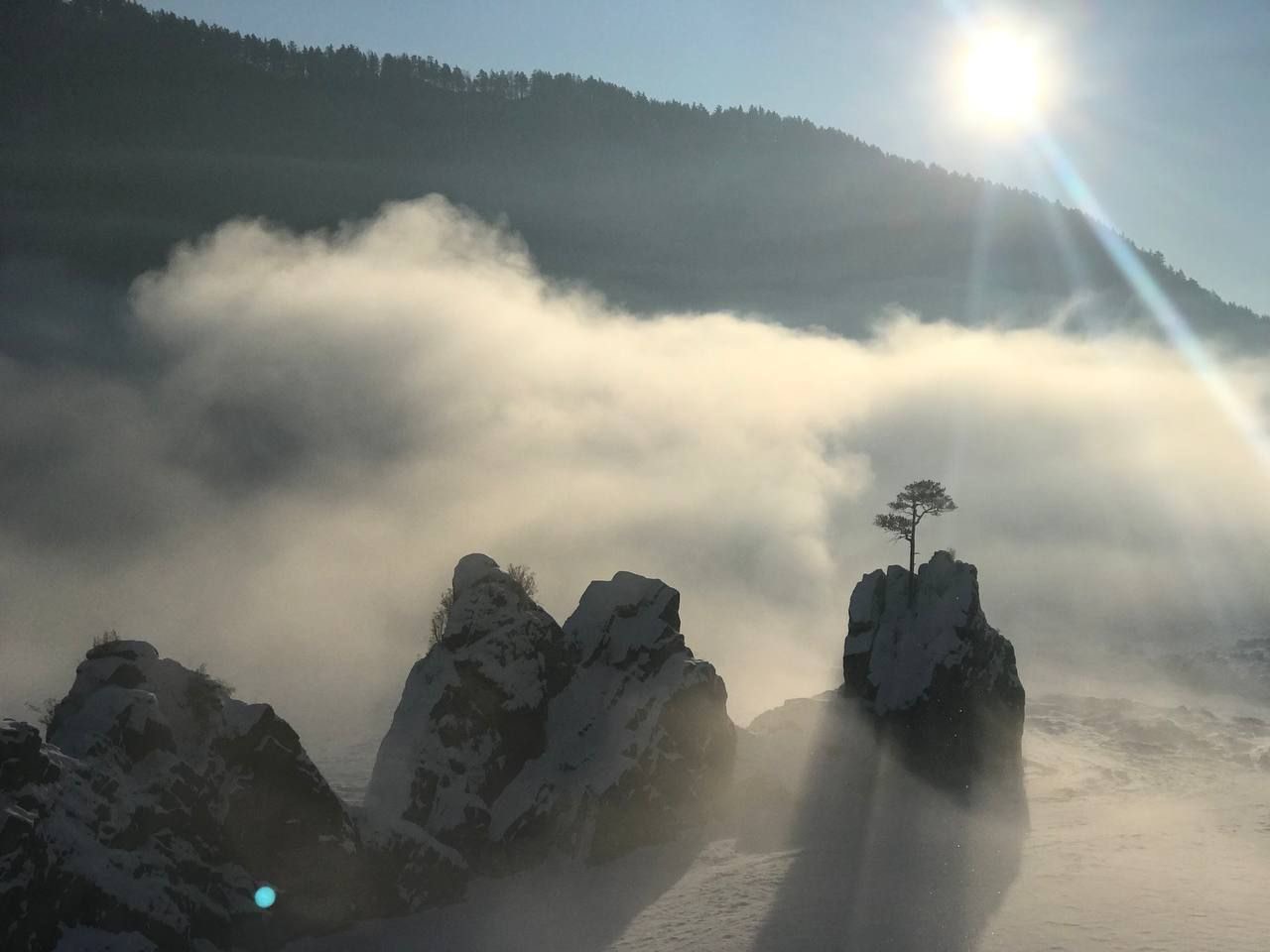 Алтай. Зима. Лучшее — фото маршрута по Республике Алтай. Фото 1